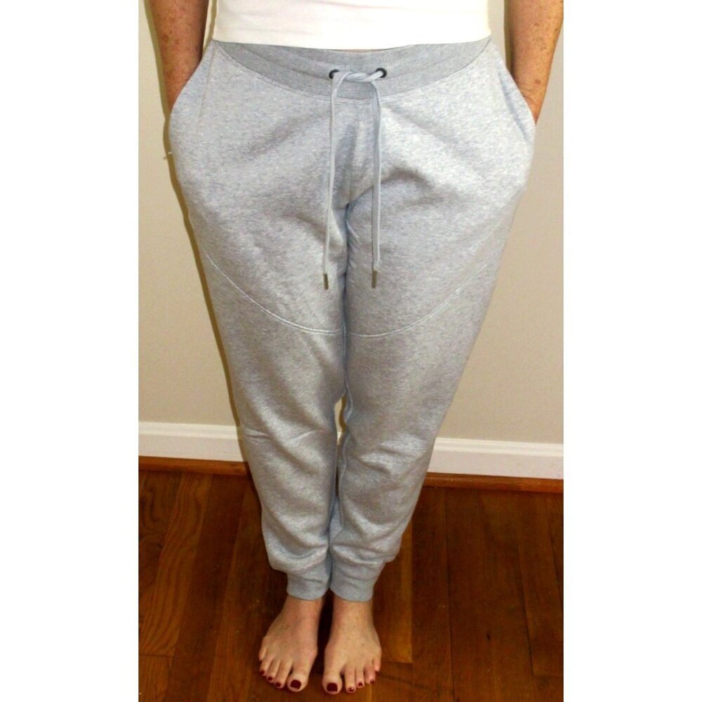 Tasc Performance Women's Legendary Fleece Cotton Jogger Pants Perfect Gray NWT - Picture 2 of 11